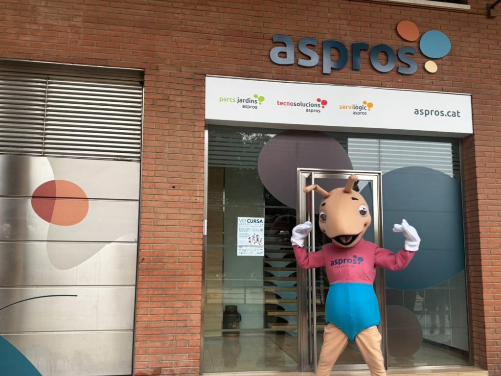 Us presentem la nova mascota de la Fundació Aspros!