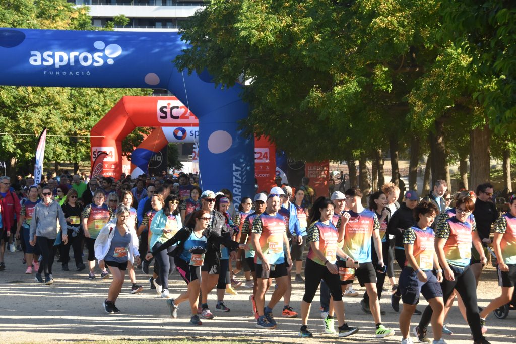 Més de 1.000 persones han participat en la novena edició de la cursa més inclusiva i solidària de Lleida!